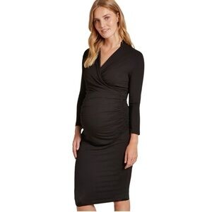 Isabella Oliver Black Maternity Dress size 2